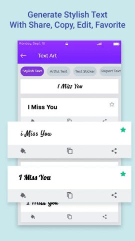Stylish Color Text Effect для Android — скриншот 5