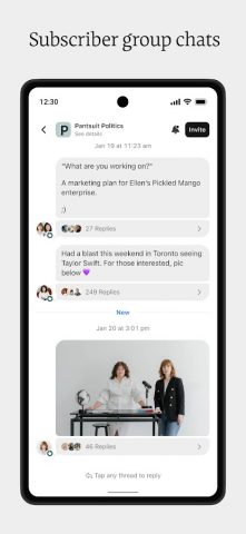 Substack для Android — скриншот 3