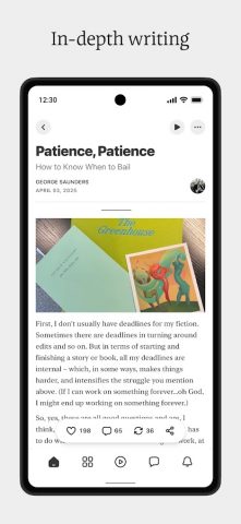 Substack для Android — скриншот 4