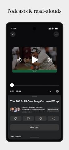 Substack для Android — скриншот 5