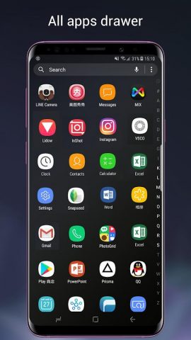Super S9 Launcher for Galaxy S для Android — скриншот 2