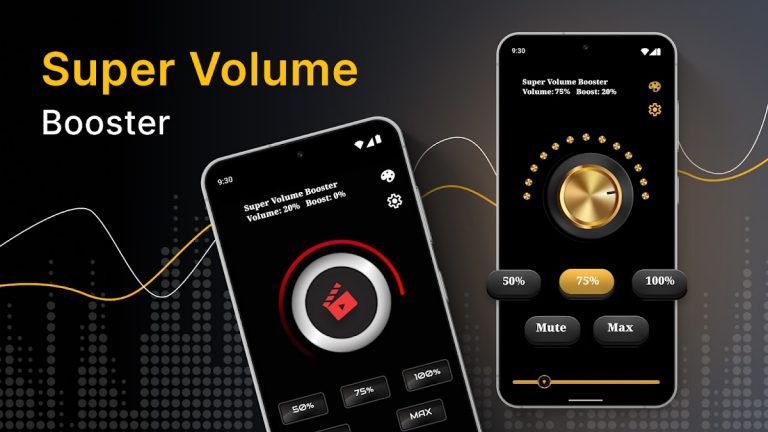 Super Volume Booster для Android — скриншот 1