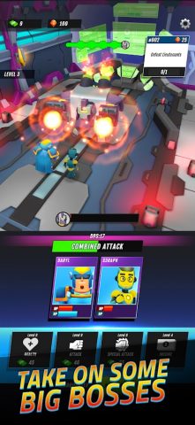 Superheroes Idle RPG League для Android — скриншот 3