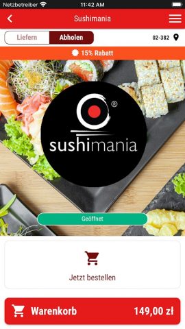 Sushimania для Android — скриншот 2