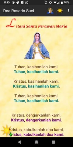 Святой Розарий для Android — скриншот 4