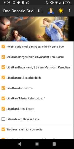 Святой Розарий для Android — скриншот 5
