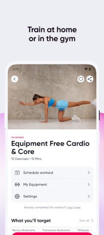 Sweat: Fitness App For Women — скриншот 4