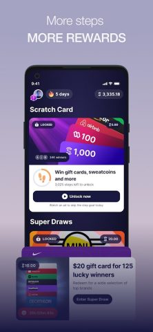 Sweatcoin・Walking Step Counter для Android — скриншот 3