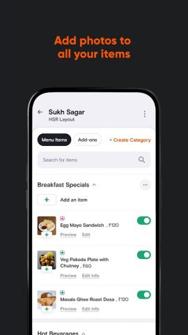 Swiggy Partner App для Android — скриншот 3