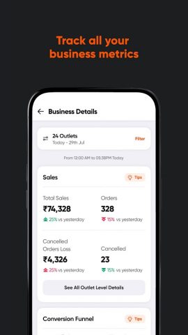 Swiggy Partner App для Android — скриншот 4
