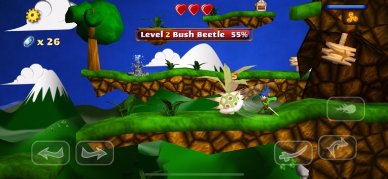 Swordigo для iOS — скриншот 1