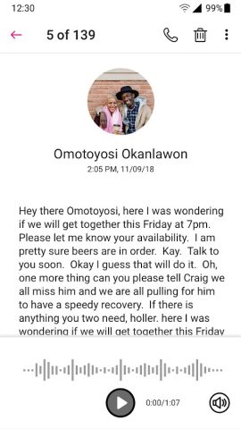 T-Mobile Visual Voicemail для Android — скриншот 5