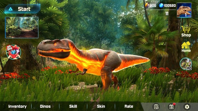 T-Rex: Dino Simulator для Android — скриншот 1