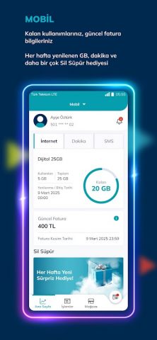 Türk Telekom для Android — скриншот 3