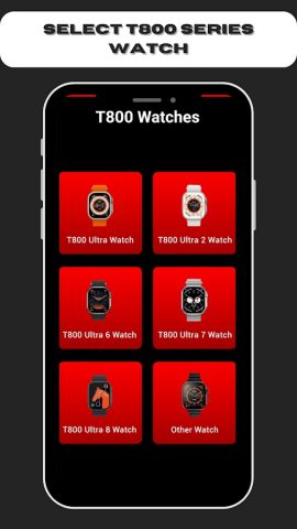 T800 Ultra Smartwatch App для Android — скриншот 2