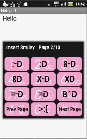 T9 Keyboard для Android — скриншот 4