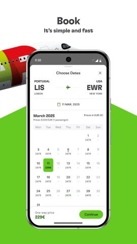 TAP Air Portugal для Android — скриншот 4