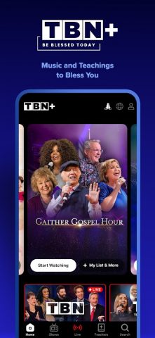 TBN+ Christian Streaming для Android — скриншот 1