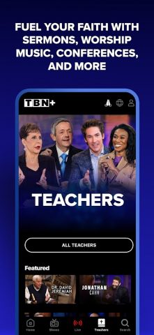TBN+ Christian Streaming для Android — скриншот 3