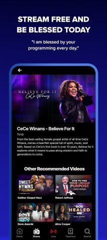 TBN+ Christian Streaming для Android — скриншот 4