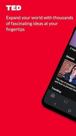 TED для Android — скриншот 1