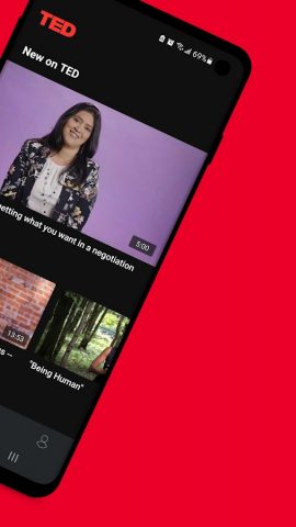 TED для Android — скриншот 2