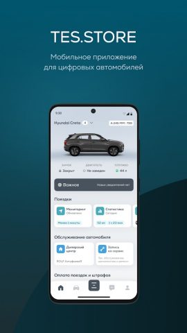 ТЕС.СТОР: Цифровой авто для Android — скриншот 1