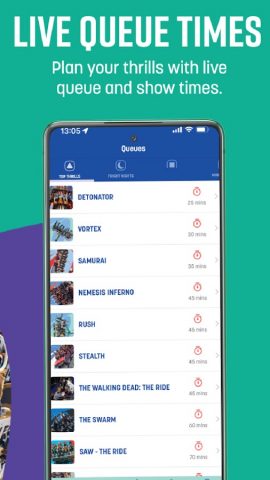 THORPE PARK – Official для Android — скриншот 3