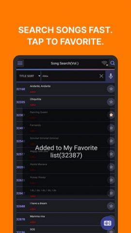 TJ Smart Song List: Official для Android — скриншот 4