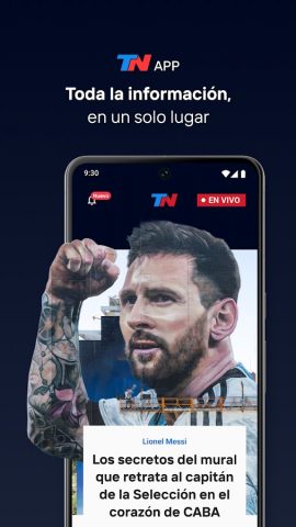 TN — Todo Noticias для Android — скриншот 1