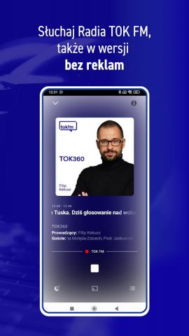 TOK FM — Radio i Podcasty для Android — скриншот 5