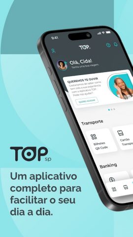 TOP — Aplicativo de mobilidade для Android — скриншот 1