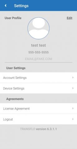 TRANSFLO Mobile+ для Android — скриншот 5