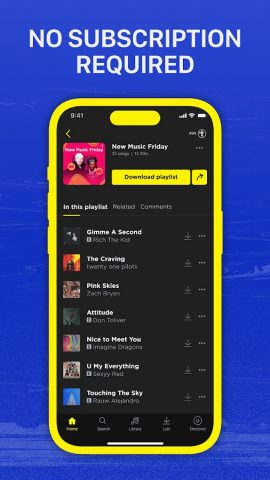 TREBEL: Music, MP3 & Podcasts для Android — скриншот 5