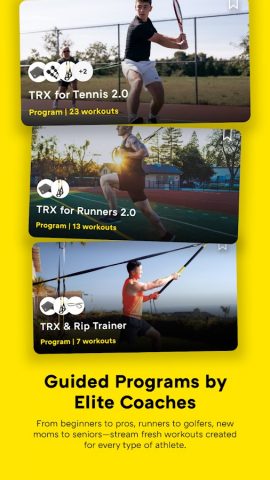 TRX: Home Workout App — скриншот 3