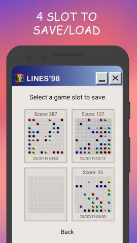 Цветные линии — Color Lines 98 для Android — скриншот 4