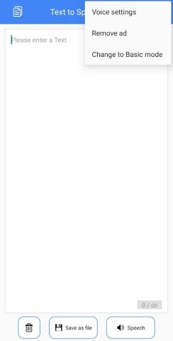 TTS — Text to Speech для Android — скриншот 4