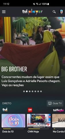 TVI Player для Android — скриншот 1