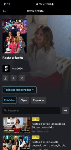 TVI Player для Android — скриншот 3