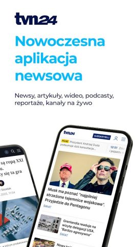 TVN24 для Android — скриншот 1
