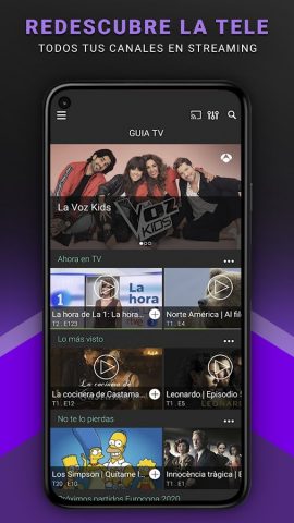 TVUp для Android — скриншот 1