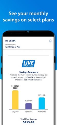 TXU Energy для Android — скриншот 1