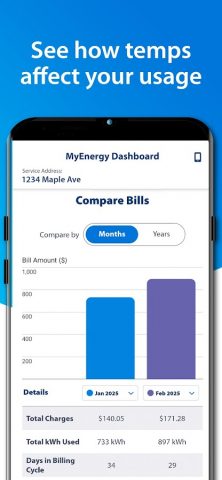 TXU Energy для Android — скриншот 2