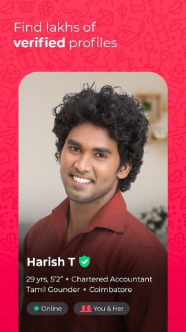 Tamil Shaadi Matrimony App для Android — скриншот 4