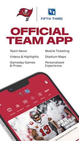 Tampa Bay Buccaneers Mobile для Android — скриншот 1