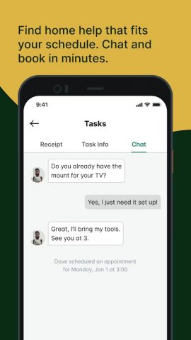 Taskrabbit — Handyman, Errands для Android — скриншот 4