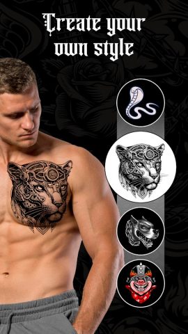 Tattoo Maker — Tattoo Design для Android — скриншот 2