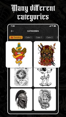 Tattoo Maker — Tattoo Design для Android — скриншот 3