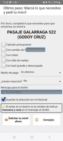 Taxi Llámenos для Android — скриншот 3
