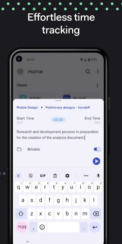 Teamwork.com для Android — скриншот 3